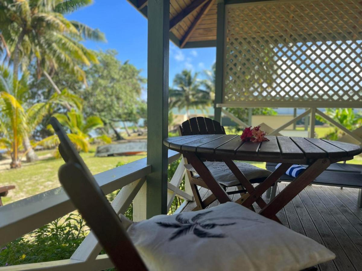 Paparei Beachfront Bungalows, Aitutaki Arutanga Exterior foto