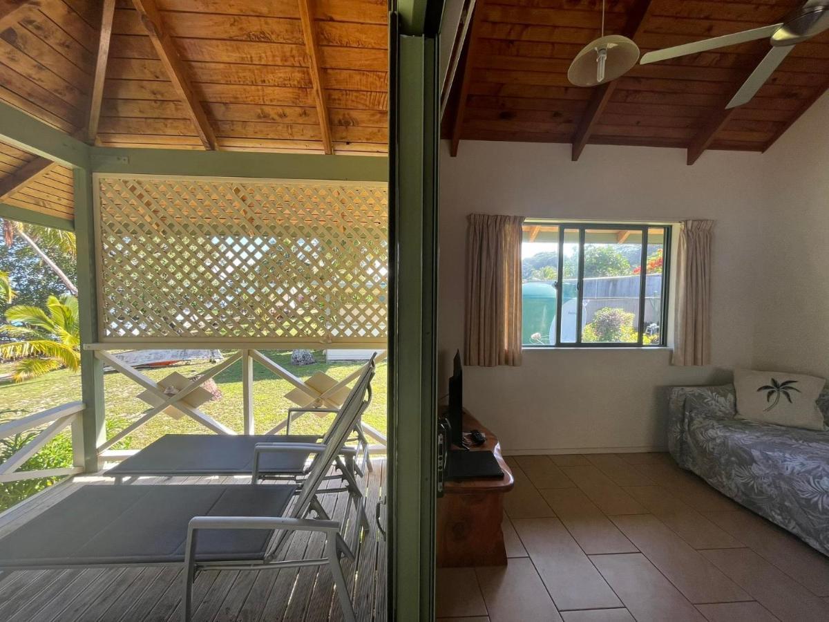 Paparei Beachfront Bungalows, Aitutaki Arutanga Exterior foto